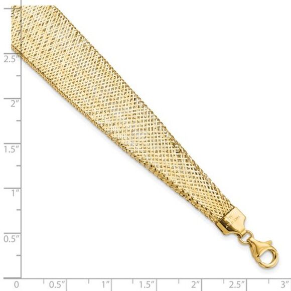 14k Gold Stretch Bracelet by Leslies- Brand new waiting to be owned by you! - Picture 3 of 4